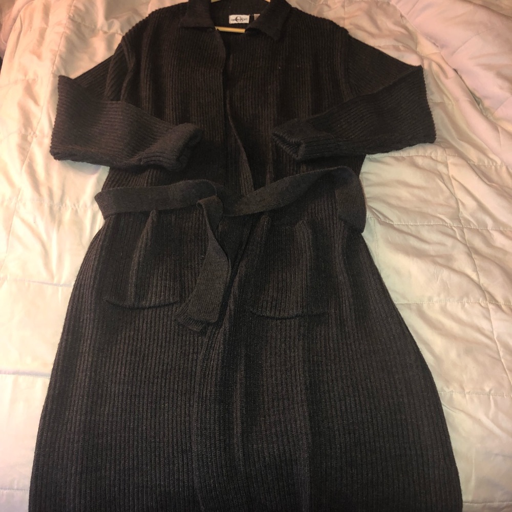 Caren Sport Gray sweater duster